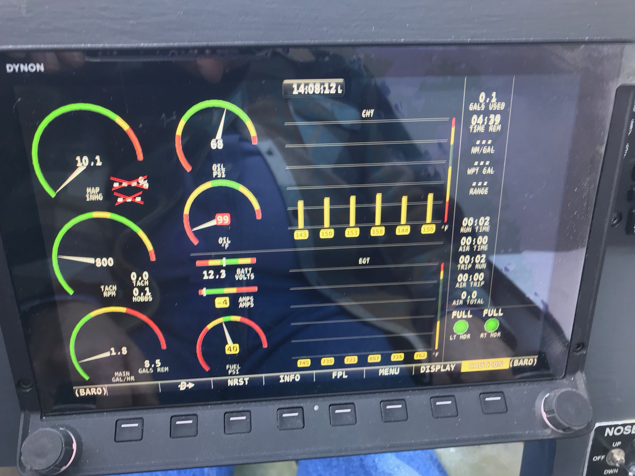 Skyview HDX Engine Instrument Layout | Dynon Forums